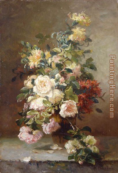 Eugene Henri Cauchois Roses